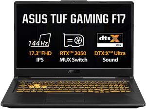 Asus TUF Gaming F17 FX706HF-HX014W, čierny, (rozbalené)