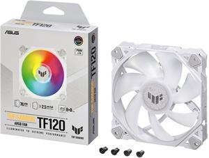Asus TUF Gaming TF120, ventilátor 120mm ARGB white