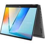 Asus Vivobook Flip 14, TP3407SA-OLED021W, sivý
