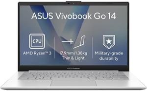 Asus Vivobook Go 14, E1404FA-EB1808W, strieborný