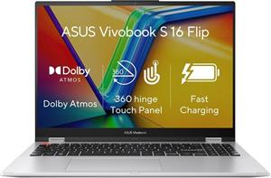 Asus Vivobook S 16 Flip, TN3604YA-MC009W, strieborný