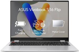 Asus VivoBook S 16 Flip, TN3604YA-MC126W, strieborný