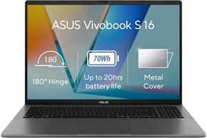 Asus Vivobook S16, S3607CA-RP001W, sivý