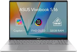 Asus Vivobook S16 S3607QA-OLED064W, strieborný