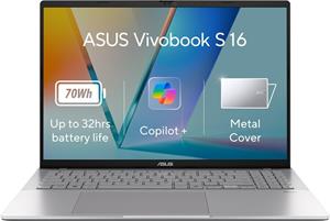 Asus Vivobook S16, S3607QA-PL004W, strieborný, (rozbalené)