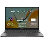 Asus Vivobook S16, S5608QA-OLED207W, sivý