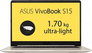 Asus VivoBook S510UQ-BQ265T, zlatý