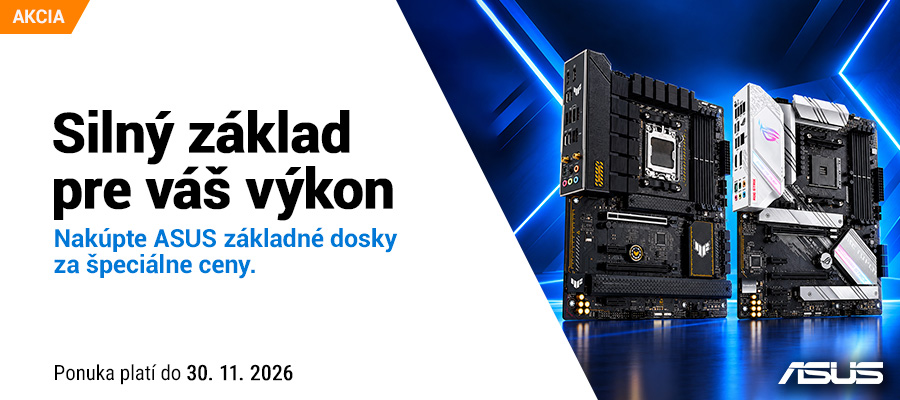 ASUS základné dosky za špeciálne ceny
