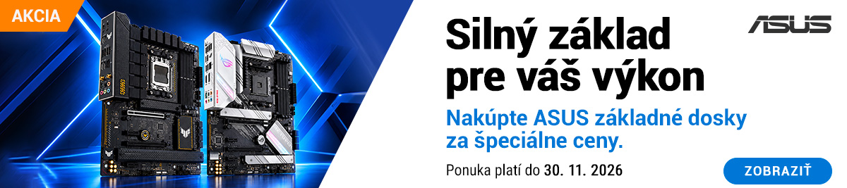 ASUS základné dosky za špeciálne ceny