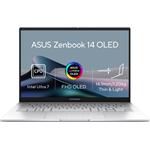 Asus Zenbook 14 OLED, UX3405CA-OLED237W, strieborný