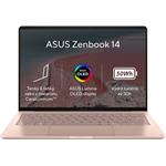 Asus Zenbook 14, UX3480QA-OLED206W, ružový
