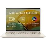 Asus Zenbook 14X OLED, UX3404VC-M3174W, zlatý