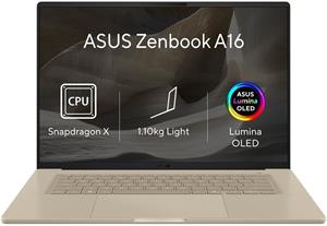 Asus Zenbook A16, UX3607QA-OLED104WZ, béžový