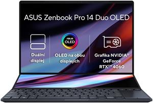 Asus Zenbook Pro 14 Duo OLED UX8402VV-OLED037X, čierny