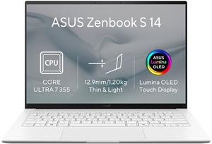 Asus Zenbook S14, UX5406AA-OLED465XZ, biely