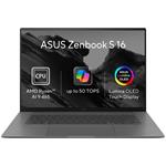 Asus Zenbook S16, UM5606GA-OLED592XZ, sivý