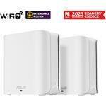 ASUS ZenWifi BD4 (2-pack), Dual-band WiFi 7 (802.11be) AiMesh Extendable Router