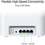 ASUS ZenWifi BT7 (2-pack), Tri-band WiFi 7 (802.11be) Smart AiMesh Extendable Router, 6 GHz WiFi, 11Gbps