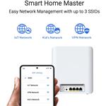 ASUS ZenWifi BT7 (3-pack), Tri-band WiFi 7 (802.11be) Smart AiMesh Extendable Router, 6 GHz WiFi, 11Gbps
