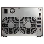 Asustor AS6210T 10-bay HS NAS, Intel Celeron QC, 4 GB DDR3L, 4x GbE, 3x USB 3.0, 2x USB 2.0, 2x eSATA, HDMI 1.4b,