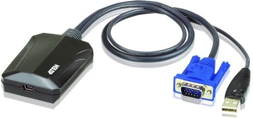Aten adaptér pre pripojenie notebooku cez USB ako konzola