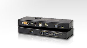 ATEN KVM extender CE-800B USB , max. 250 metrů