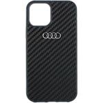 Audi Carbon Fiber kryt pre iPhone 11/XR, čierny