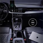 AUKEY CC-P3, 100W autonabíjačka, 2x USB-C, 1x USB-A