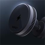 AUKEY HD-MC13A QI2, držiak s bezdrôtovým nabíjaním pre telefón, 15W, čierny