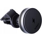 AUKEY HD-MC13A QI2, držiak s bezdrôtovým nabíjaním pre telefón, 15W, čierny