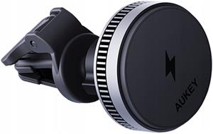 AUKEY HD-MC13A QI2, držiak s bezdrôtovým nabíjaním pre telefón, 15W, čierny