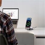 AUKEY LC-MC211, bezdrôtová nabíjačka, 15W, sivá