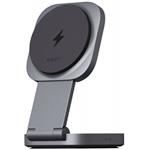 AUKEY LC-MC211, bezdrôtová nabíjačka, 15W, sivá