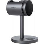 AUKEY LC-MC311A, bezdrôtová nabíjačka, 15W, sivá