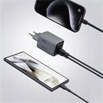 AUKEY PA-C3, 67W nabíjačka, 2x USB-C, 1x USB-A, čierna
