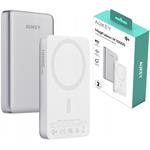 AUKEY PB-MS08 powerbanka 10000 mAh QI2 bílá