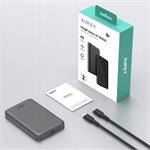 AUKEY PB-MS08 powerbanka 10000 mAh QI2 černá