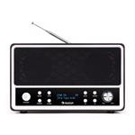 Auna Charleston, digitálne rádio, drevený dizajn