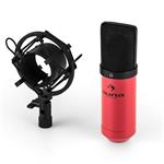 Auna MIC-900-RD, kondenzátorový mikrofón, červený