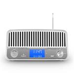 Auna Nizza-WH, retro rádio, biele