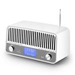 Auna Nizza-WH, retro rádio, biele