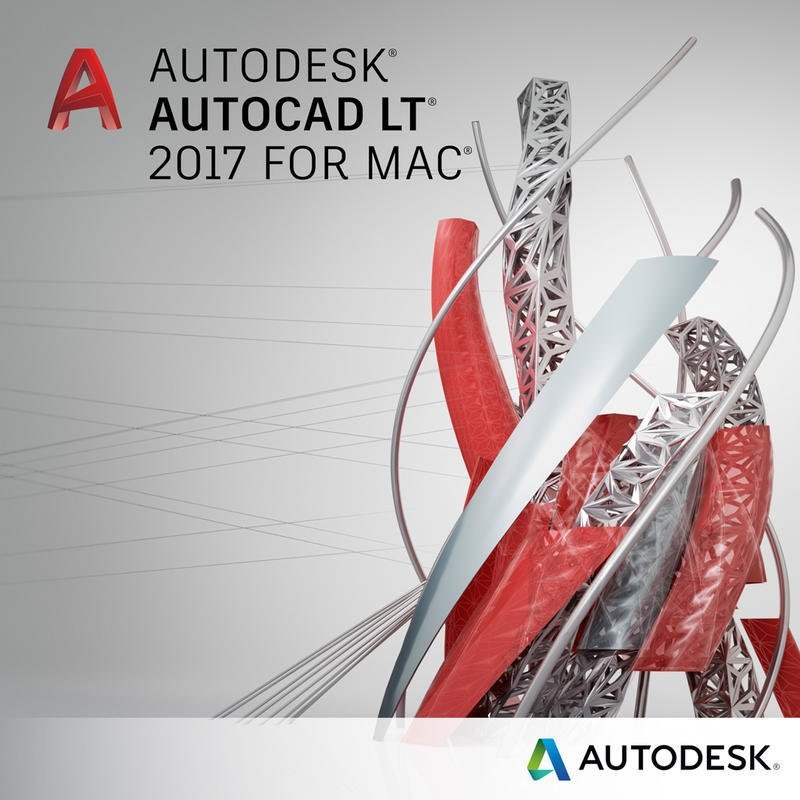 AutoCAD LT for Mac 2017 Commercial New Single-user ELD 2-Year Subscription with Advanced Support