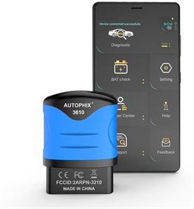 Autophix 3610 kompletná bluetooth autodiagnostika OBD II s aplikáciou + špeciálne funkcie pre VW, Škoda