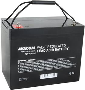 Avacom batéria DeepCycle, 12V, 75Ah, PBAV-12V078-M