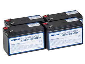Avacom batéria náhrada za APC RBC24, 4ks batérií