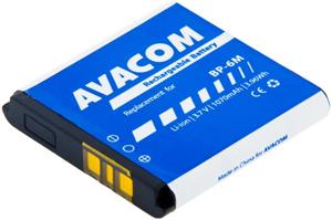 Avacom batéria pre Nokia 6233, 9300, N73 Li-Ion 3,7V 1070mAh (náhrada BP-6M)