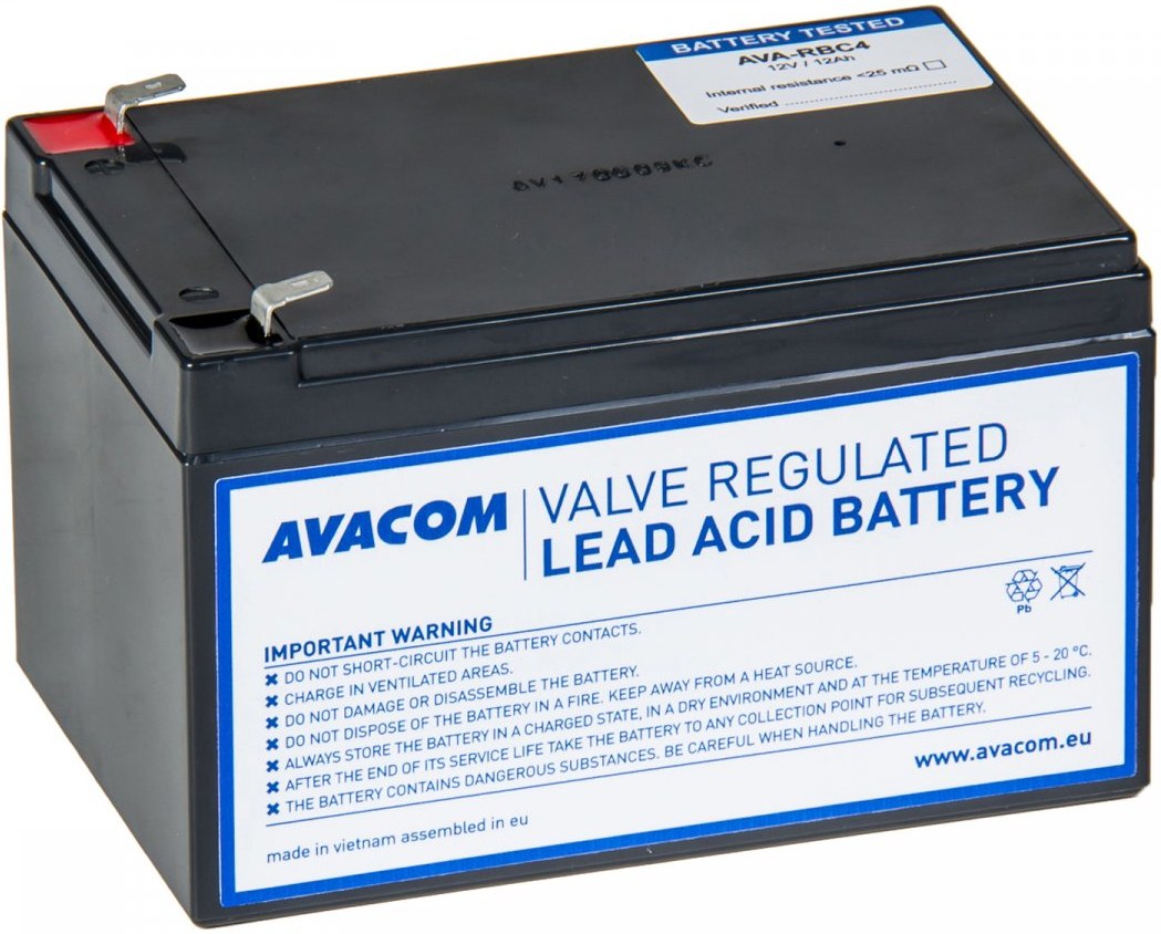 Avacom batéria RBC4 batériový kit - náhrada za APC