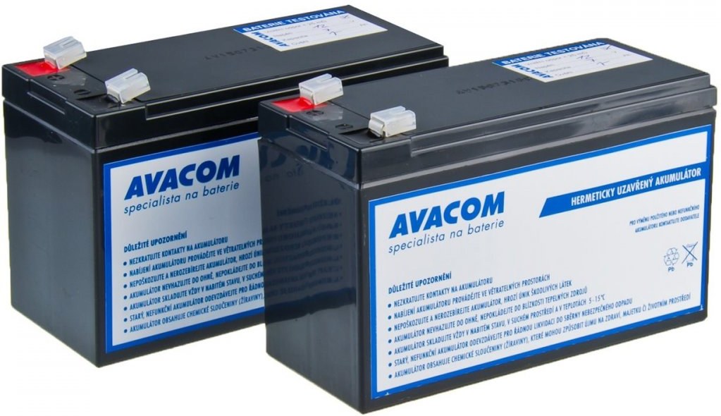 Avacom batériový kit AVA-RBC123-KIT náhrada RBC123 (2ks batérie)