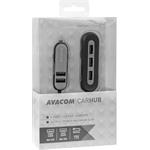 Avacom CarHUB nabíjačka do auta 5x USB výstup, čierna