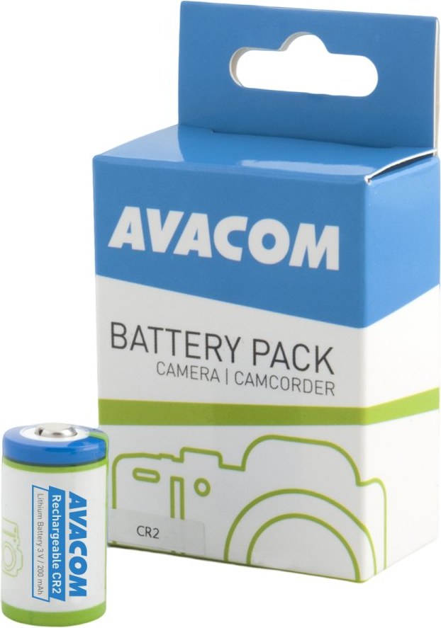 Avacom CR2 nabíjacia fotobatéria, 3V, 200 mAh, 0.6Wh